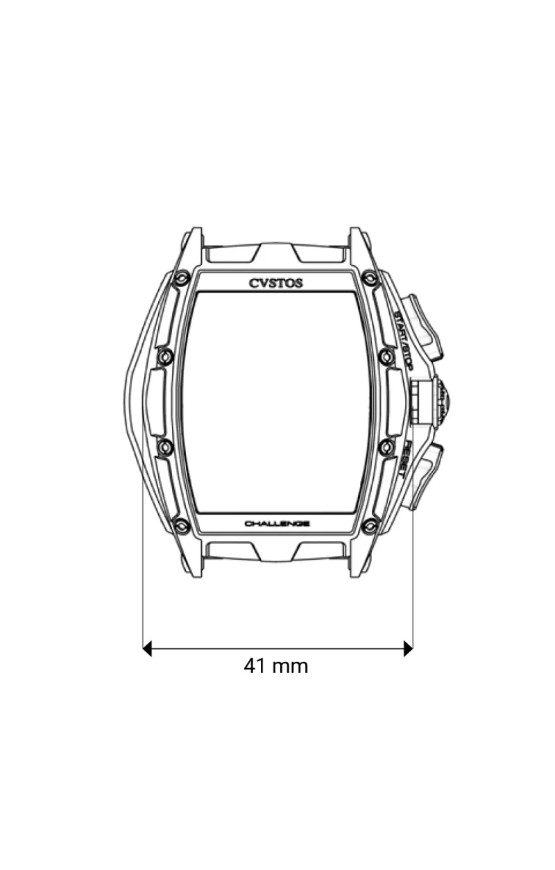 Cvstos the Time Keeper - CHALLENGE III CHRONO - Case 41mm