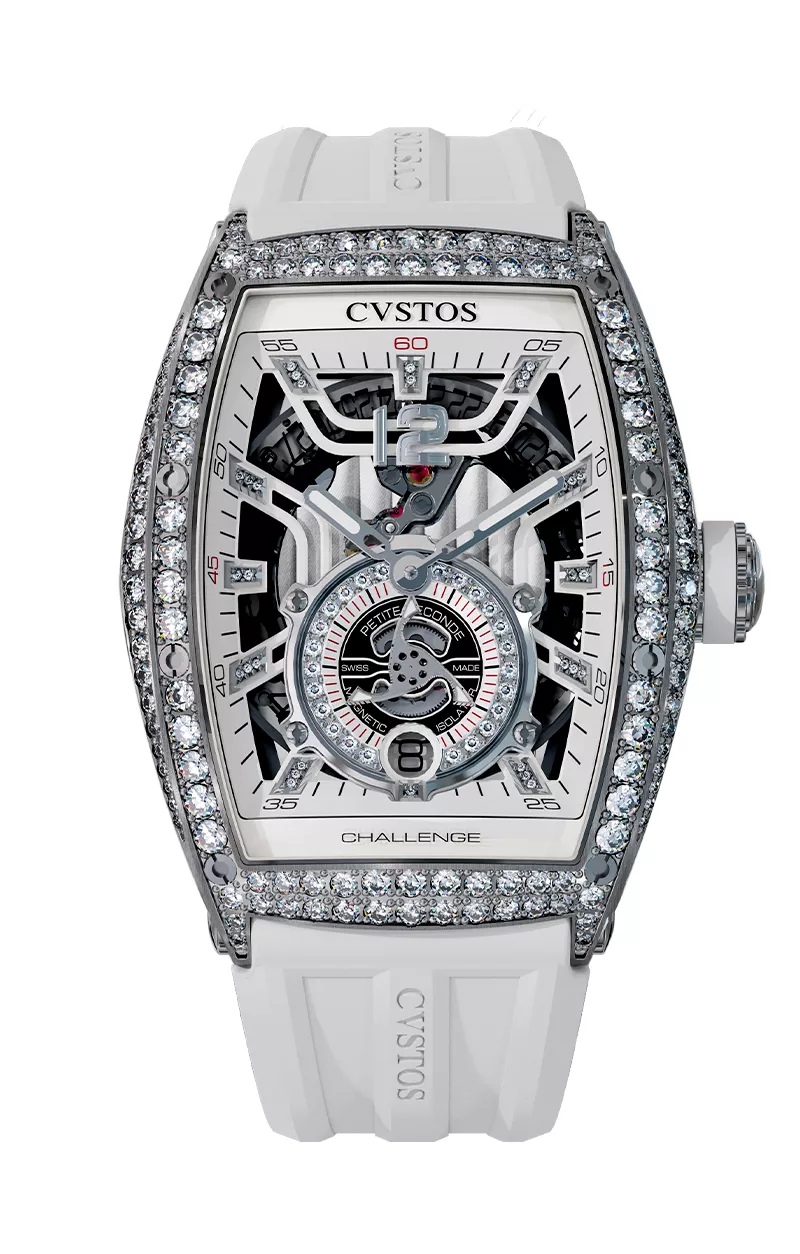 Jetliner PS Thirty6 Steel 2 Row / White Dial Diamonds