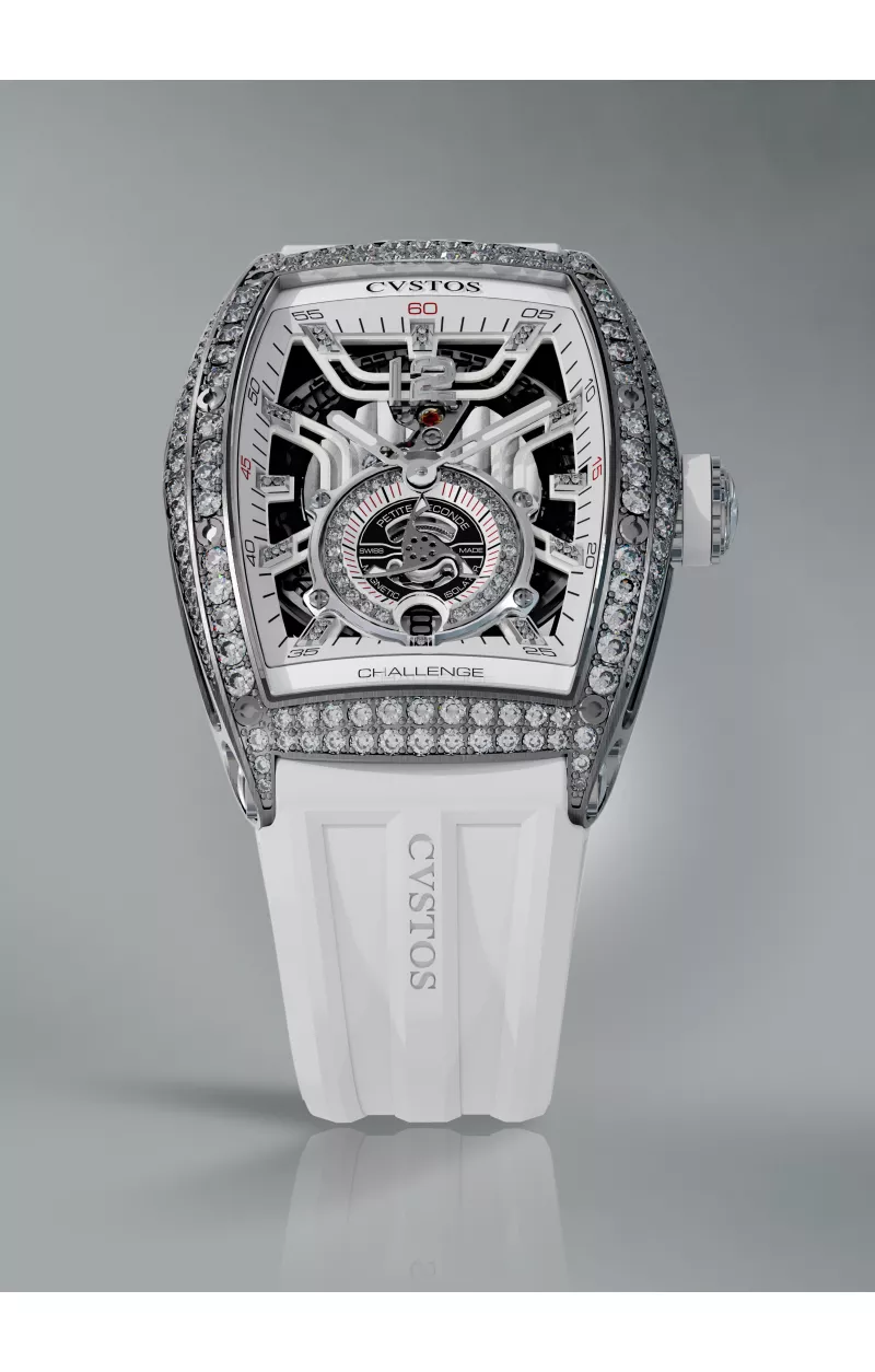 Jetliner PS Thirty6 Steel 2 Row / White Dial Diamonds